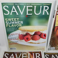 Saveur Magazine 2006 Lot of 7 Editions Issues 119 120 122-125 Cooking Food