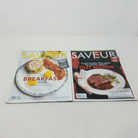 Saveur Magazine 2008 Lot of 2 October December Editions Issues Cooking Food