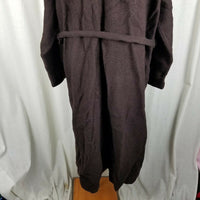 Jessica Holbrook Maxi Wool Fur Collar Cardigan Sweater Coatigan Womens 1X Plus