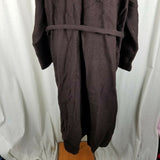 Jessica Holbrook Maxi Wool Fur Collar Cardigan Sweater Coatigan Womens 1X Plus
