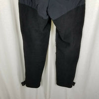 The North Face Denali Black Polartec Fleece Winter Snow Pants Mens L Zip Off Leg