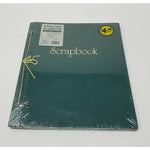 Vintage String Tied Green Scrapbook 12"x14" Photo Album Thompson Products NOS