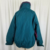 Columbia Bugaboo Southwestern 3-in-1 Winter Parka Fleece Jacket Womens L Radial