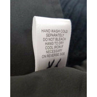 Nurture Open Front Asymmetrical Knit Vegan Faux Leather Sweater Jacket Womens L