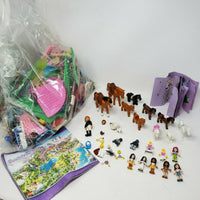 Lego Friends Stable Minifigures Horses Pink Bricks Parts Sets Bulk Lot 6lb 3189