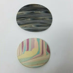 VINTAGE Charmant Beverly Hills Belt Buckles Artsy Art To Wear Abstract Jewelry