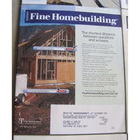 Fine Homebuilding Back Issues Magazines Lot of 6 Entire Year 2008 DIY Remodeling