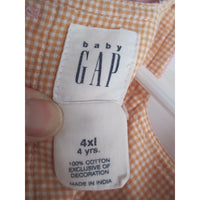 Baby Gap Kids Embroidered 100% Cotton Weighted Denim Dress & Bloomers Girls 4XL