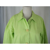 LL Bean Petites All Weather Lightweight Cotton Trench Barn Coat Jacket Womens PS