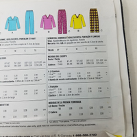 Simplicity So Easy Sewing Pattern 2500 Longewear Uncut Mens Womens XS S M L XL