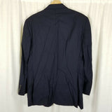 John W. Nordstrom Balticwood Wool Sportcoat Jacket Blazer Mens 41R Navy Blue