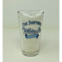 The Shipyard Brewing Co Winter Ale Pint Beer Glass Sugarloaf Sunday River Maine