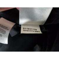 Jones Wear Dress Black & White Woven Mottled Tweed Belted Empire Waist Womens 14