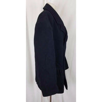 Coldwater Creek Wool Cashmere Insulated Double Breasted Peacoat Jacket Womens 8