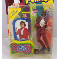 Austin Powers Ultra Cool Action Figure Toy Doll in Package Vintage Yeah Baby 90s