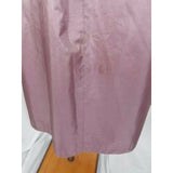 Jennifer Hill Shiny Wet Look Belted Tie Sash Long Trench Coat Womens 6 Rose Pink
