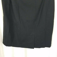 Lysse Perfect High Waist Skirt Plus Size Womens 1X Black Tailored Pencil Pull On