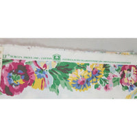 Waverly Sarabande Fiesta Roses Collection Cotton Chintz Fabric Material Flowers