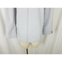 Vintage Prestige of Boston Open Front Swing Wrap Blazer Jacket Womens 10 Gray