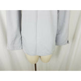 Vintage Prestige of Boston Open Front Swing Wrap Blazer Jacket Womens 10 Gray