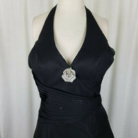 Modern Maids Collection Black Swing Formal Cocktail Prom Dress Womens 10 Vintage