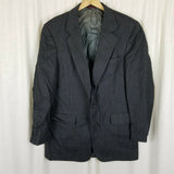 Hart Schaffner & Marx Herringbone Striped Wool Sportcoat Jacket Blazer Mens 42R