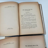 Vintage 1940s Hardcover Books Annapolis Battleship Boys Fiction Lot 2 Saalfield