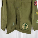 LL Bean X Todd Snyder Baxter State Parka W Patches Antique Olive Jacket Mens XXL