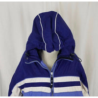Nordica Genesis Composite Technology Parka Coat Winter Ski Jacket Womens 8 Blue