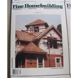Fine Homebuilding Back Issues Magazines Lot of 6 Entire Year 1992 DIY Remodeling
