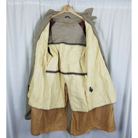 Silver Cloud Thermolite Insulated Placket Trench Coat Mens 40S Removable Liner