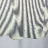David Wood Southwick Blue Seersucker Pinstripe Blazer Sport Coat Jacket Mens 47