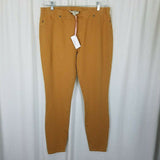 Evys Tree Denim Skinnies Ponte Pants Skinny Jeans Jeggings Leggings Topaz XL NWT