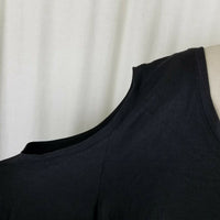 Lysse Plus Size Cold Bare Shoulder Top Shirt Tunic Blouse Womens 3X Black
