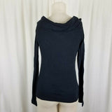 Banana Republic Off Shoulder Stretch Jersey Knit Top Tunic Shirt Blouse Womens M