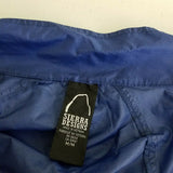 Vintage Sierra Designs Nylon Anorak Packable Jacket Windbreaker Mens M Blue