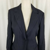 Vintage Votre Nom Exposed Stitching Stripe Factory Sample Jacket Blazer Womens 6