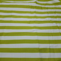 Bekko by Trenna Travis Michael Miller Lime Green Thin Stripe Fabric Vintage