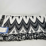 Vintage Hayim Company Cotton Jacquard Rug Mat India Bathmat Door Entry 30x48 NOS