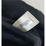 G.H. Bass Heritage Wool Double Breasted Trench Peacoat Coat Womens L Navy Blue