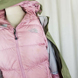The North Face 3-in-1 Hyvent Tri Climate Winter Goose Down Parka Jacket Womens M