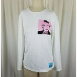 Andy Warhol X Calvin Klein Jeans Jersey Knit Long Sleeve T-shirt Top Womens L