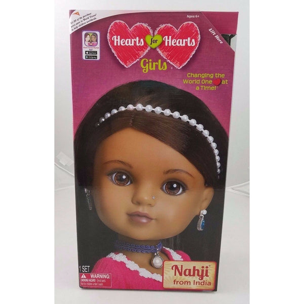 Hearts for Hearts Girls Doll Nahji from India Hearts 4 Hearts 14" 2017 NIB