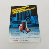 Vintage January 1984 Audio Magazine High Fidelity Electronics Advertisements