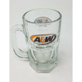 LARGE A&W Depuis Since 1956 Clear Glass Handled Cup Mug Stein Tankard Rootbeer