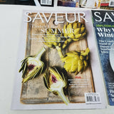 Saveur Magazine 2016 Lot of 5 Editions Issues 180 182 183 184 185 Cooking Food