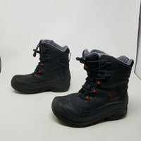 Columbia Waterproof 200 Grams Black Winter Snow Boots Kids 4 Omni-Heat Insulated