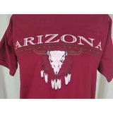 Vintage Arizona Travel Souvenir Tee Shirt TShirt Dreamcatcher Steer Head Mens L