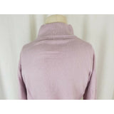 Vintage Short Sleeve Mock Turtleneck Knit Sweater Womens L Twinset Look Shell
