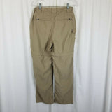 LL Bean Nylon Cargo Zip Off Conversion Shorts Hiking Pants Womens S Outdoor Camp